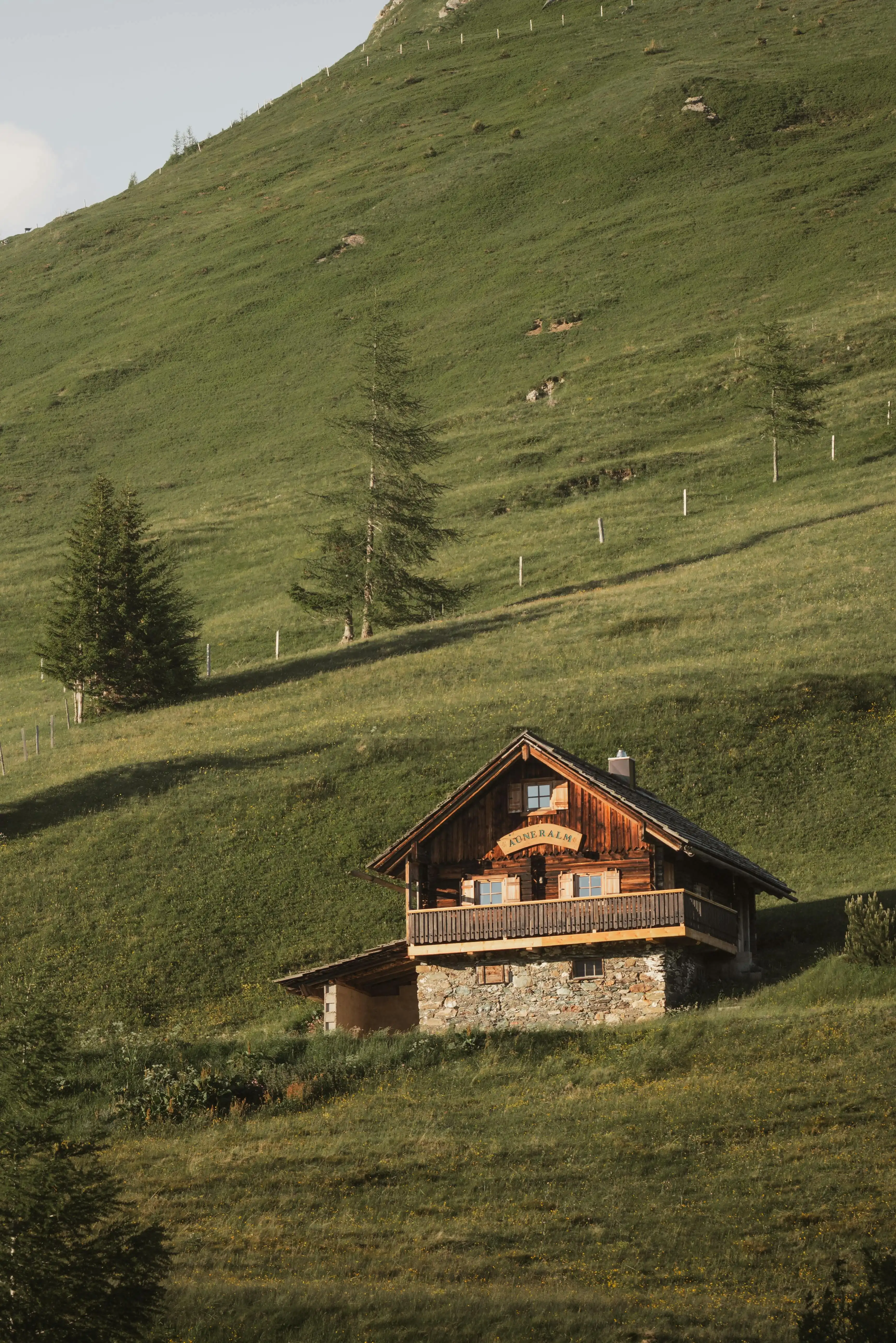 A solo house on the side of a hill by Ahmet Yuksek